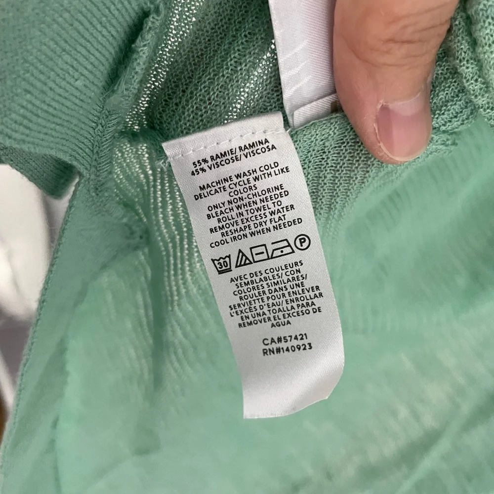 Loft lightweight cardigan in mint green - Picture 5 of 8